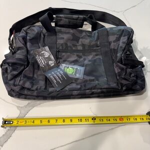 The Dime Bags Omerta The Associate Camo Smell-Proof Duffle Bag Locking